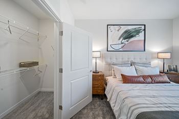 Bedroom with Large Closet